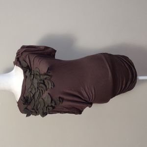 🆕 Lucy‎ & Co Ruffle Tunic Top Size S/M